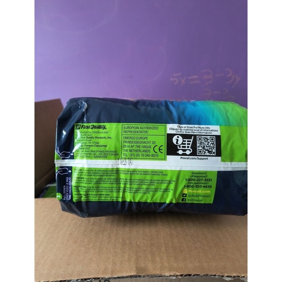 72 Count Prevail Per-Fit Adult Briefs Diapers Size Large Extra Absorbency - Picture 3 of 5